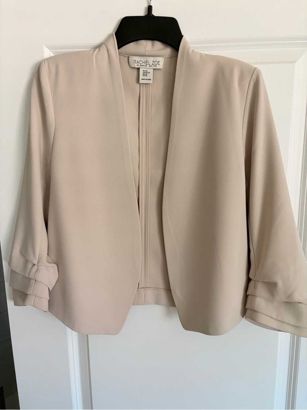 Rachel Zoe Open Front Blazer